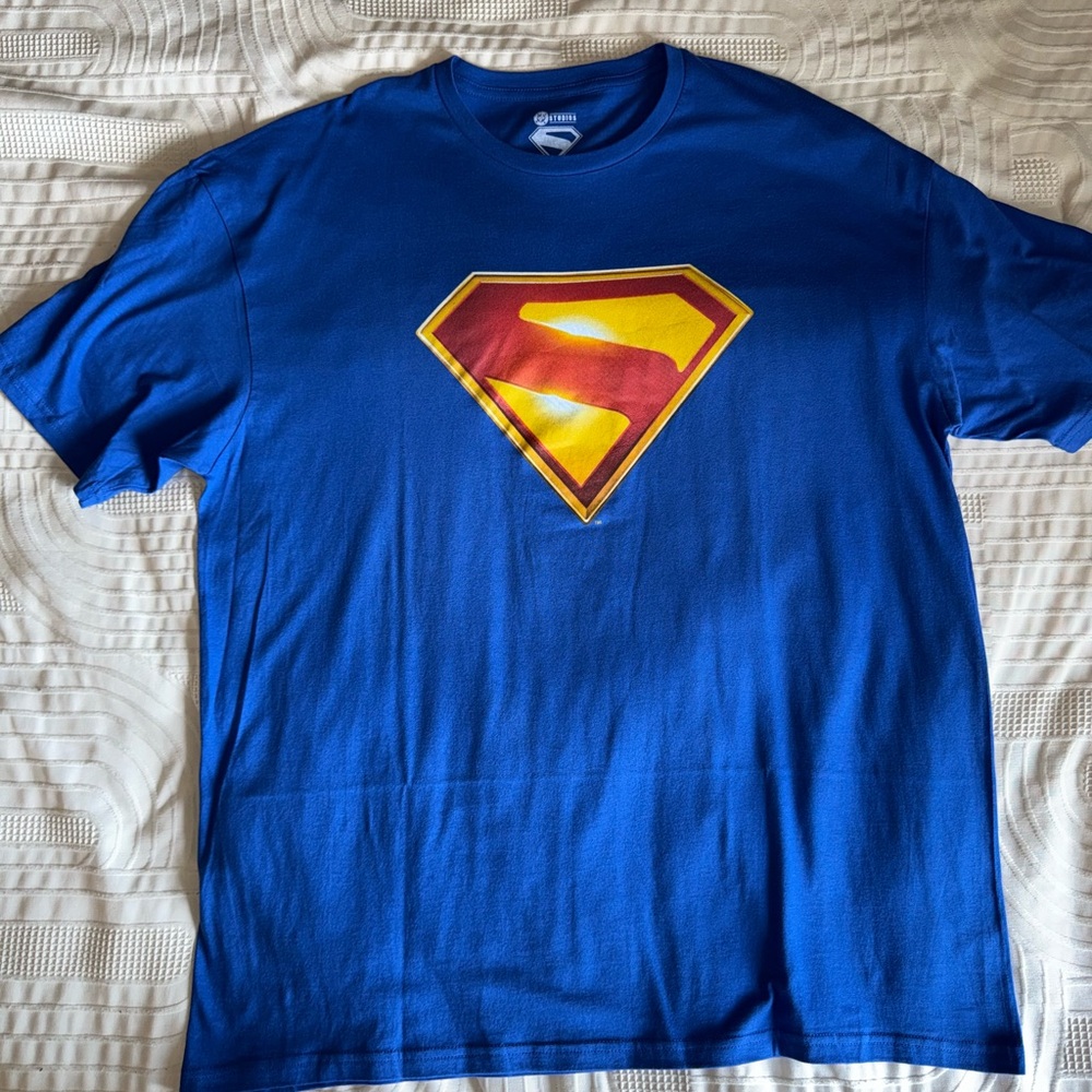 Superman t shirt with Superman hat